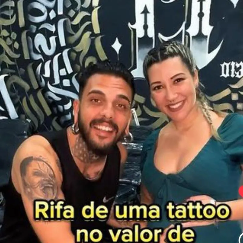 Imagem da campanha Chá de Rifa Tattoo