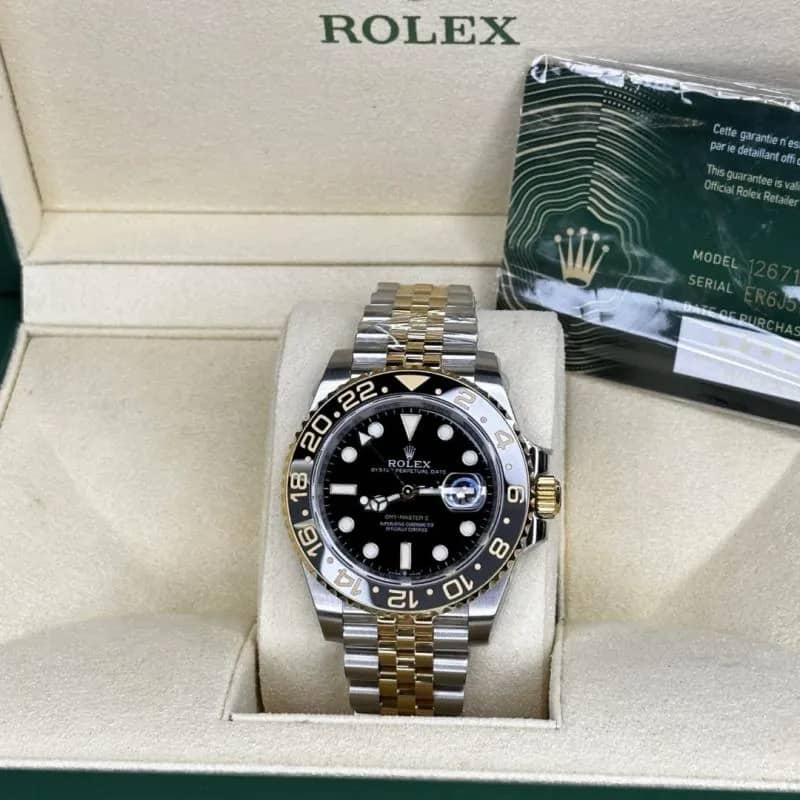 Imagem da campanha Rolex GMT-MASTER II2023 ou 5K no Pix