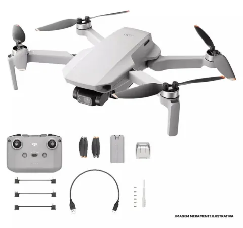 Imagem da campanha Drone DJI Mini 2 SE