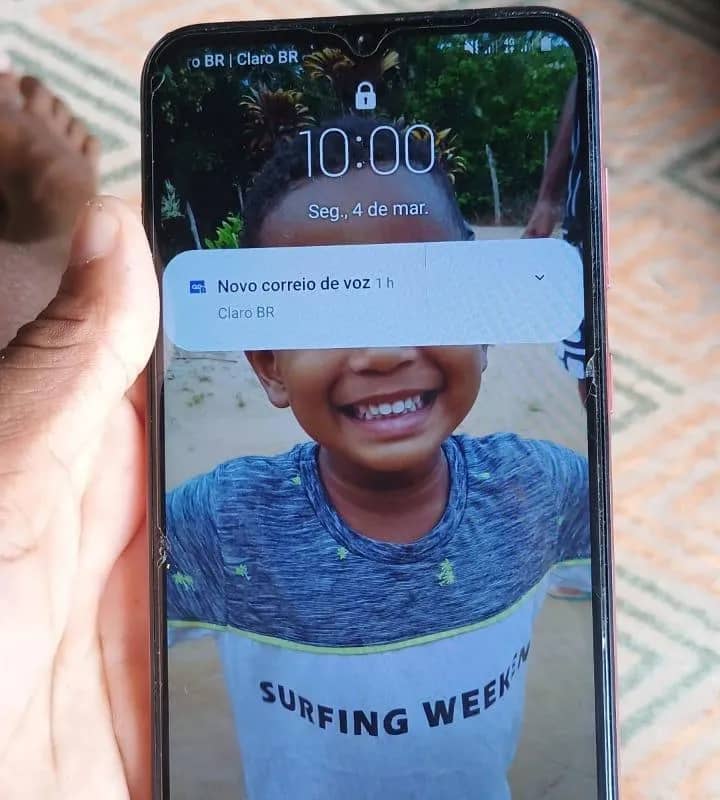 Imagem da campanha Concorrendo uh celular A03 core da Samsung pagamento pelo pix