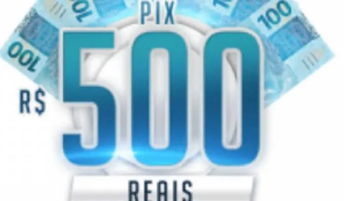 Imagem da campanha 500 reais no pix