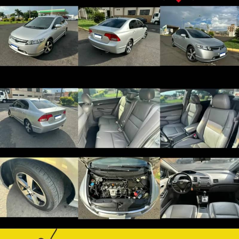Imagem da campanha HONDA CIVIC LSX OU 50 MIL NO PIX