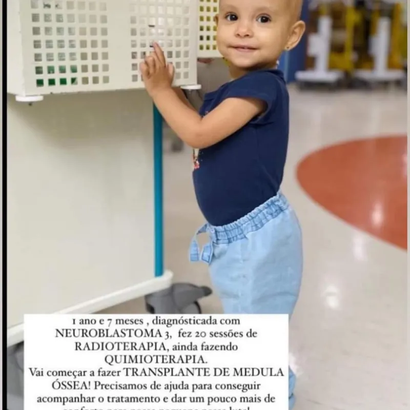 Imagem da campanha vamos ajuda a Maria