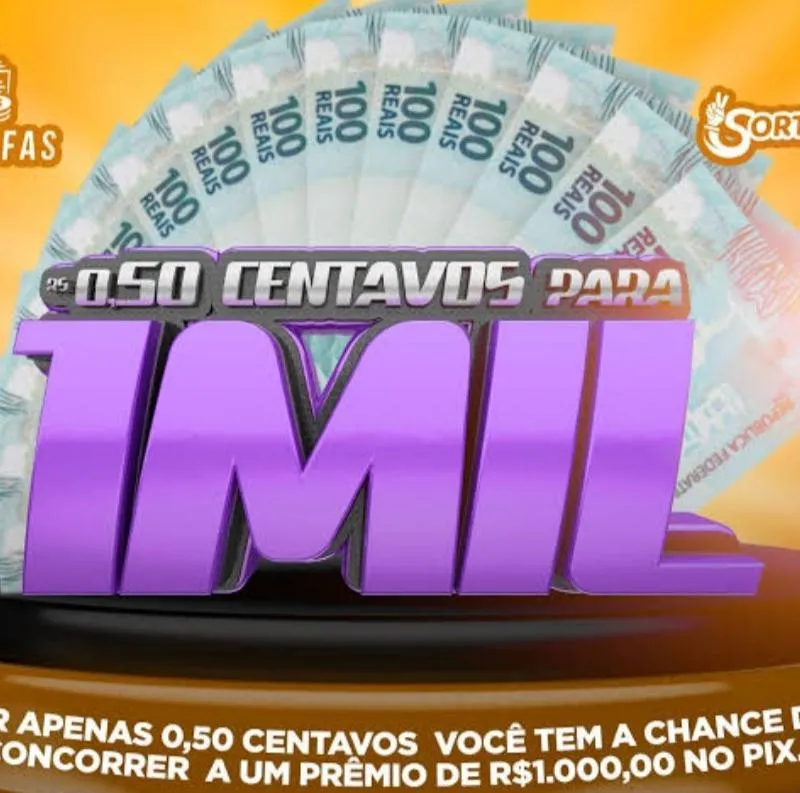 Imagem da campanha Mil reais no pix