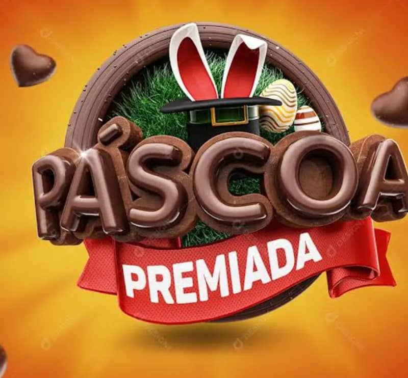 Imagem da campanha Páscoa Premiada