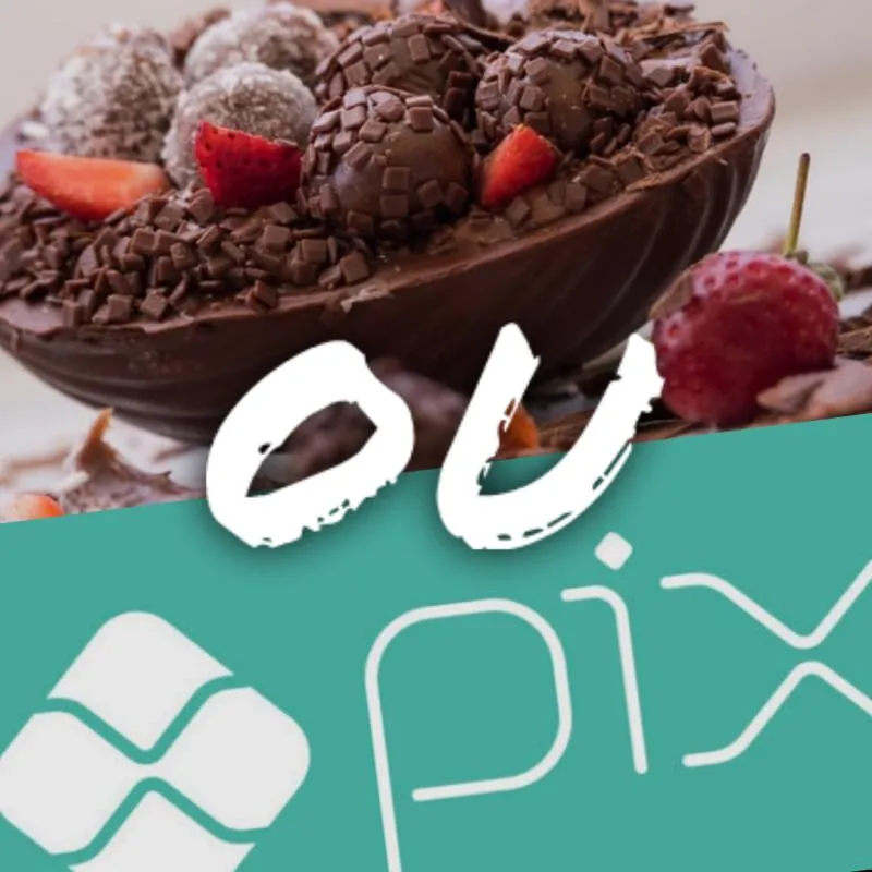 Imagem da campanha OVO DE PÁSCOA OU R$100,00 NO PIX!!!!!