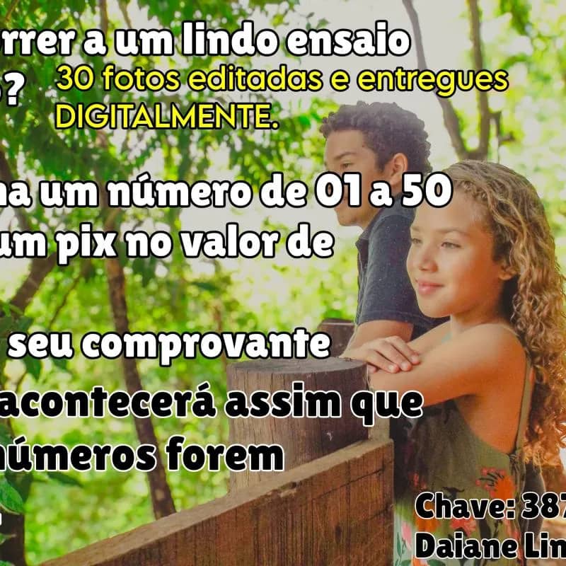 Imagem da campanha Rifa Solidária