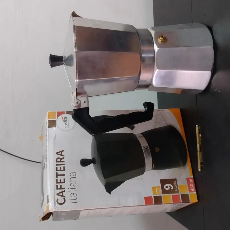 Imagem da campanha Cafeteira Italiana (Não elétrica)