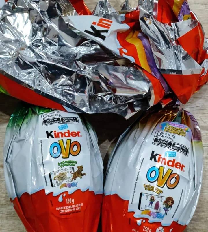 Imagem da campanha 2 ovos Kinder