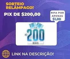 Imagem da campanha R$200 REAIS NO PIX!!!!💸