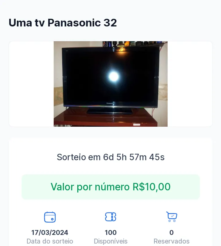 Imagem da campanha Televisão 📺