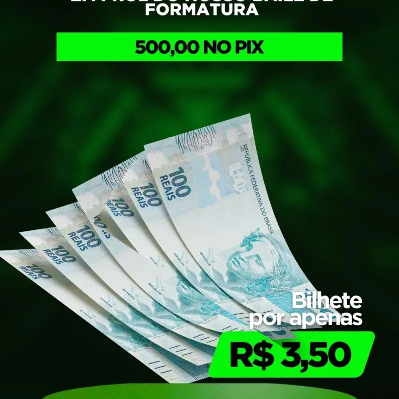 Imagem da campanha RIFA 2.0 EM PROL DA MINHA FORMATURA