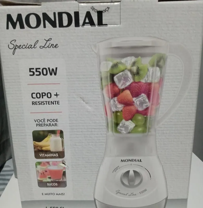 Imagem da campanha Liquidificador Mondial Special Line