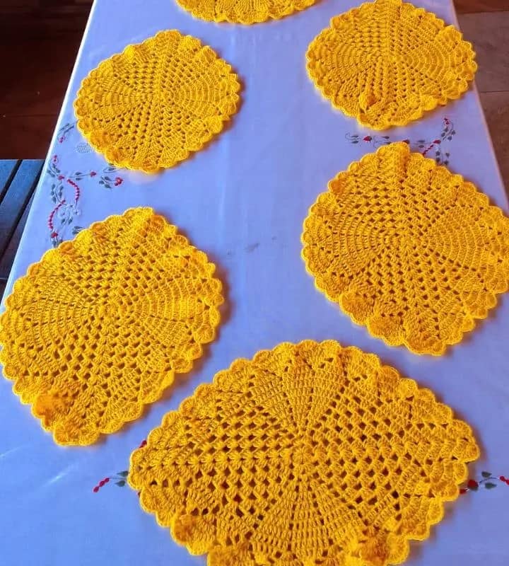 Imagem da campanha Rifa de um jogo de crochê