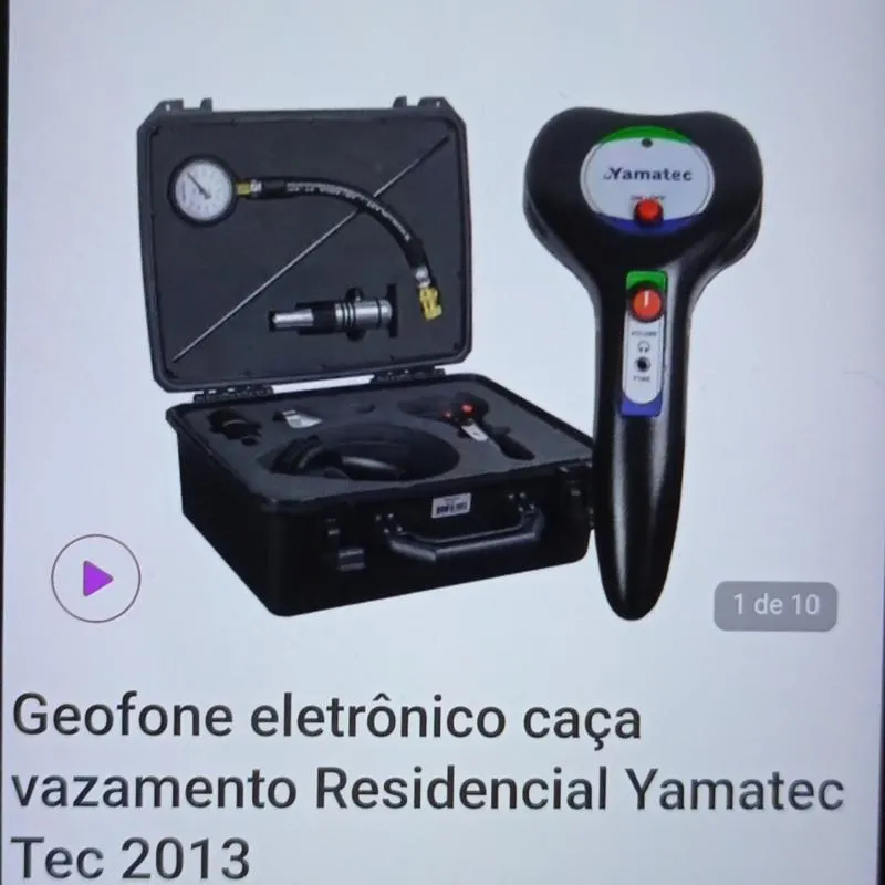 Imagem da campanha Caça vazamento yamatec 2013