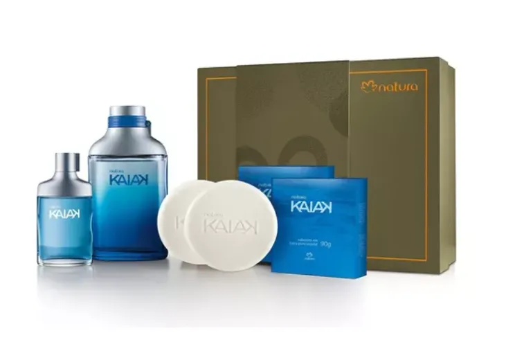 Imagem da campanha kit perfume kaiak natura