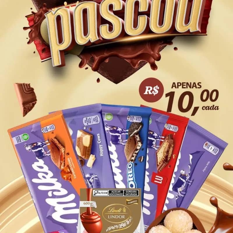 Imagem da campanha Rifa de Páscoa