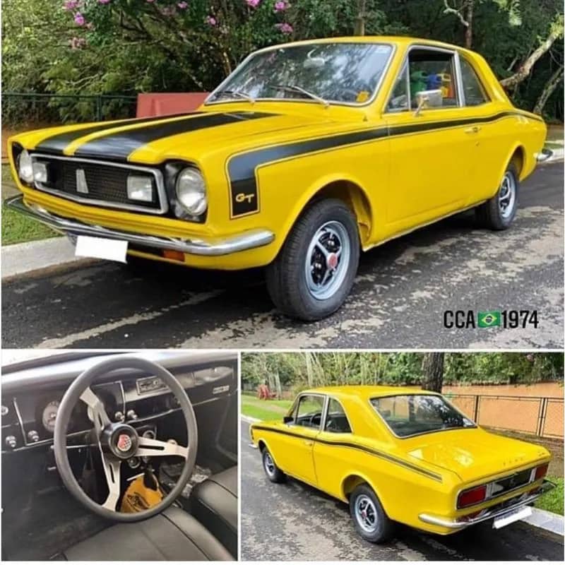 Imagem da campanha Corcel 1 GT 1974