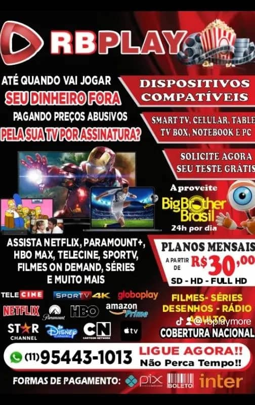 Imagem da campanha 6 meses de iptv