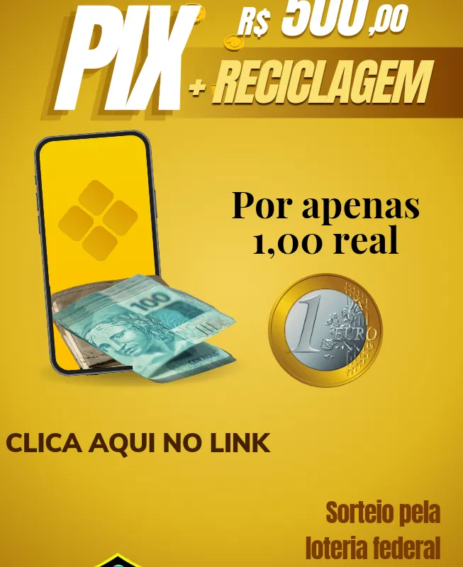 Imagem da campanha 500 no pix + Reciclagem de vigilante