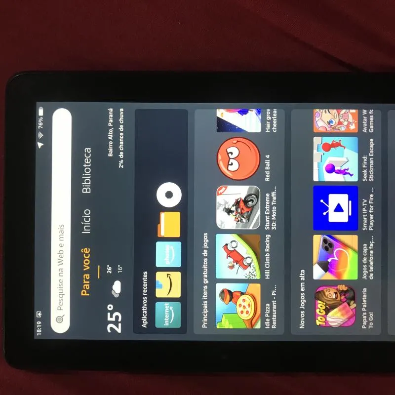 Imagem da campanha Rifa tablet