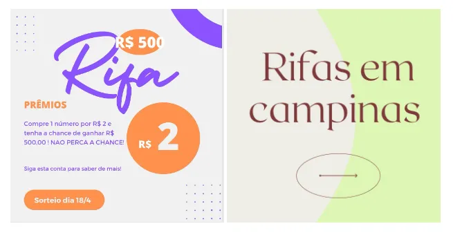 Imagem da campanha Rifa Campinas