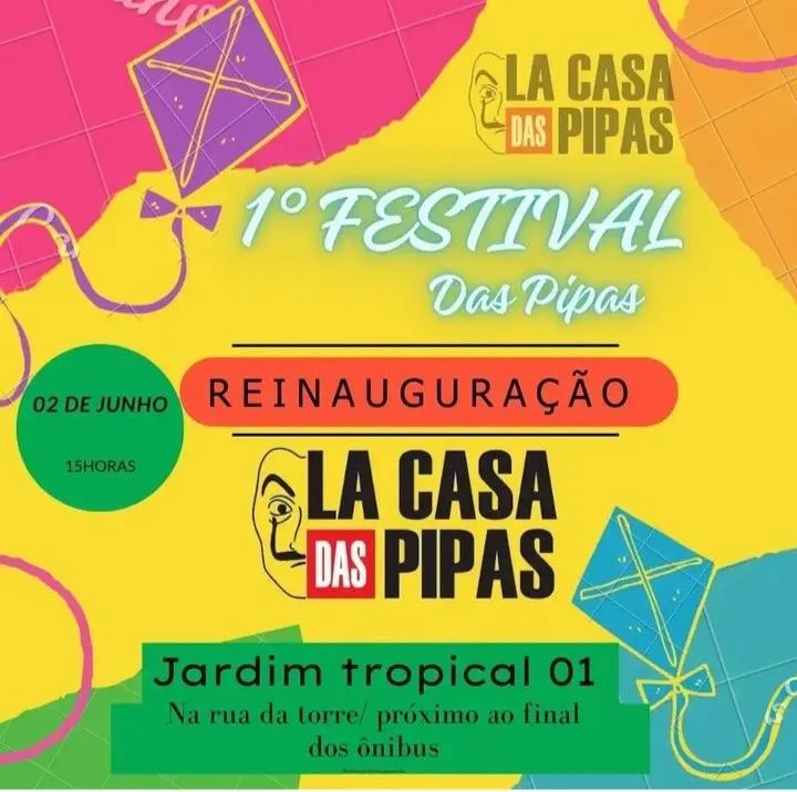 Imagem da campanha 200Pipas / 5 carretel/ 10 linha