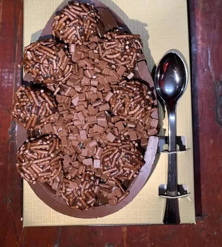 Imagem da campanha Rita de um ovo de Páscoa gourmet