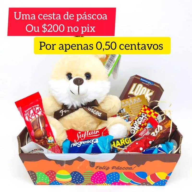 Imagem da campanha Rifa de páscoa