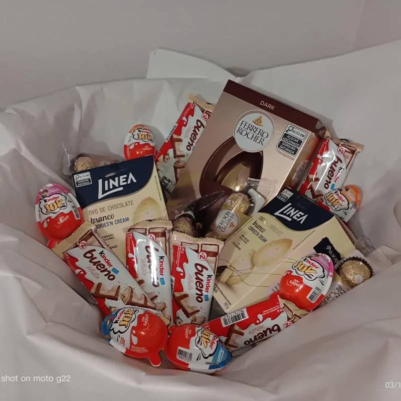 Imagem da campanha Cesta de ovos de Páscoa Ferreiro Rocher