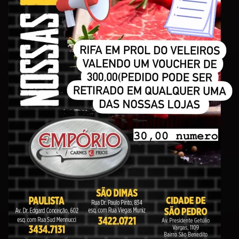 Imagem da campanha Ação amigos do Veleiros