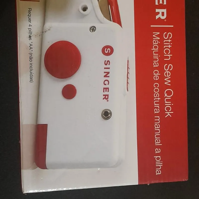 Imagem da campanha Maquina de costura singer ha pilha