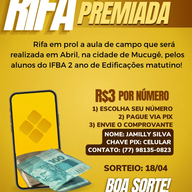 Imagem da campanha Aula de campo