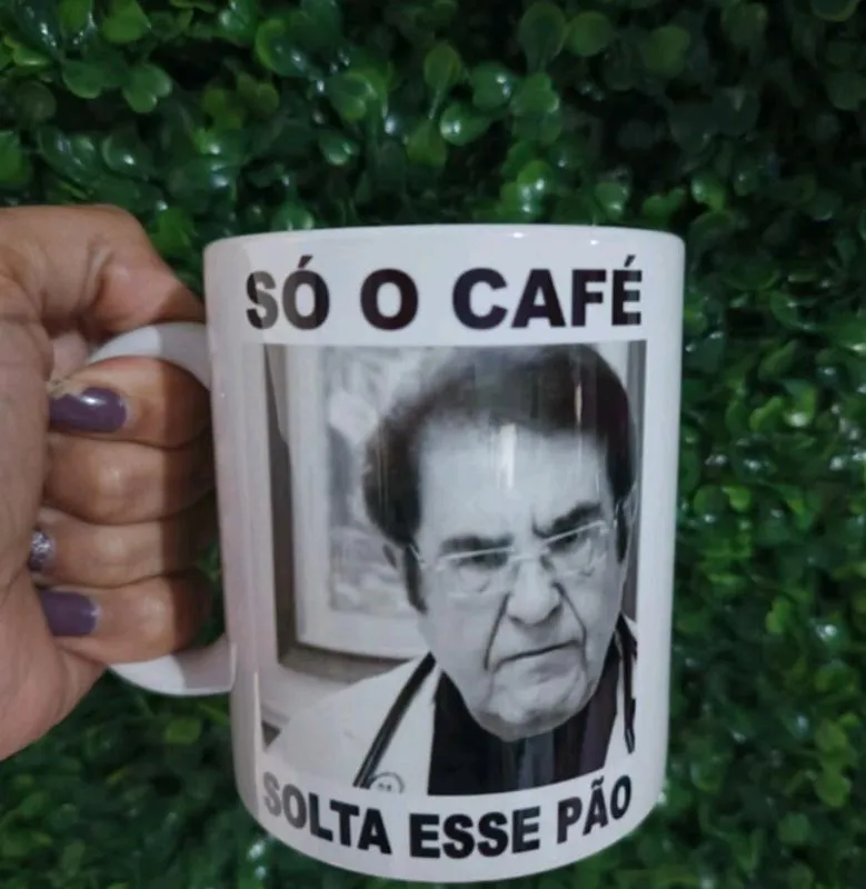 Imagem da campanha Larga o pão