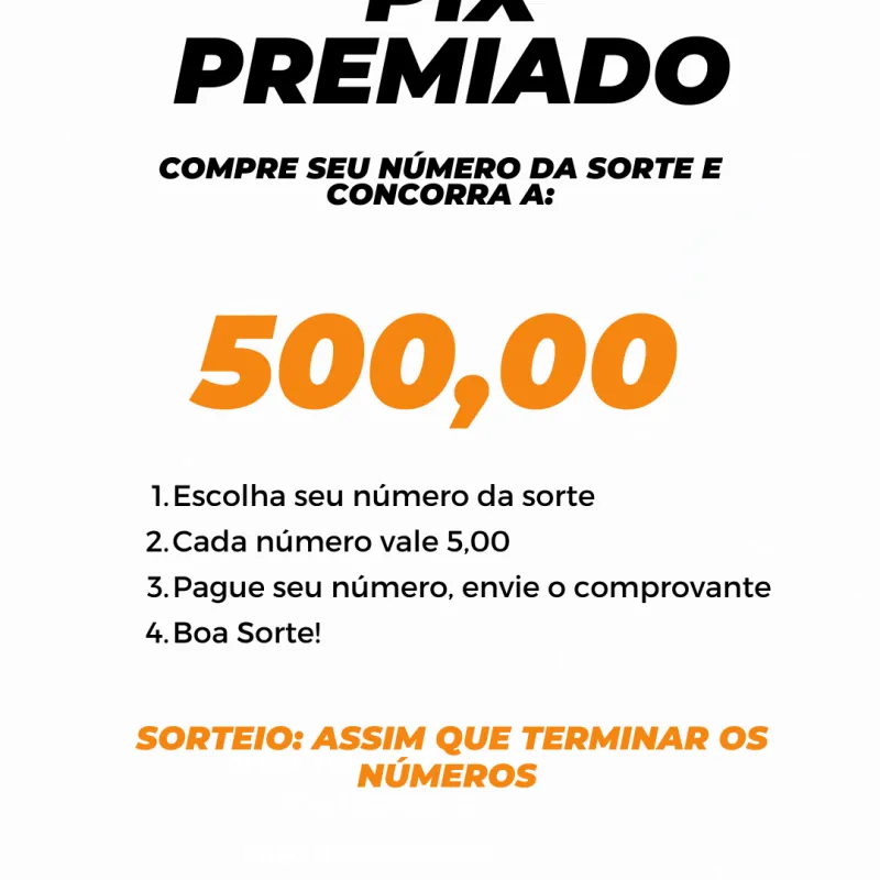 Imagem da campanha PIX PREMIADO