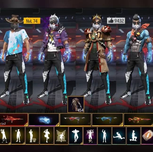 Imagem da campanha CONTA FREE FIRE