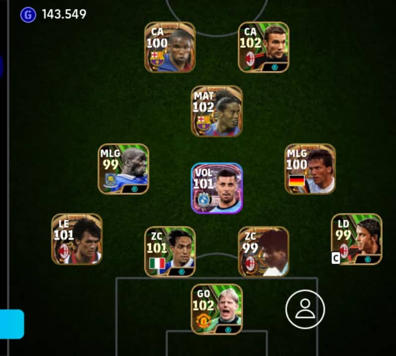 Imagem da campanha Conta de efootbol Full épico