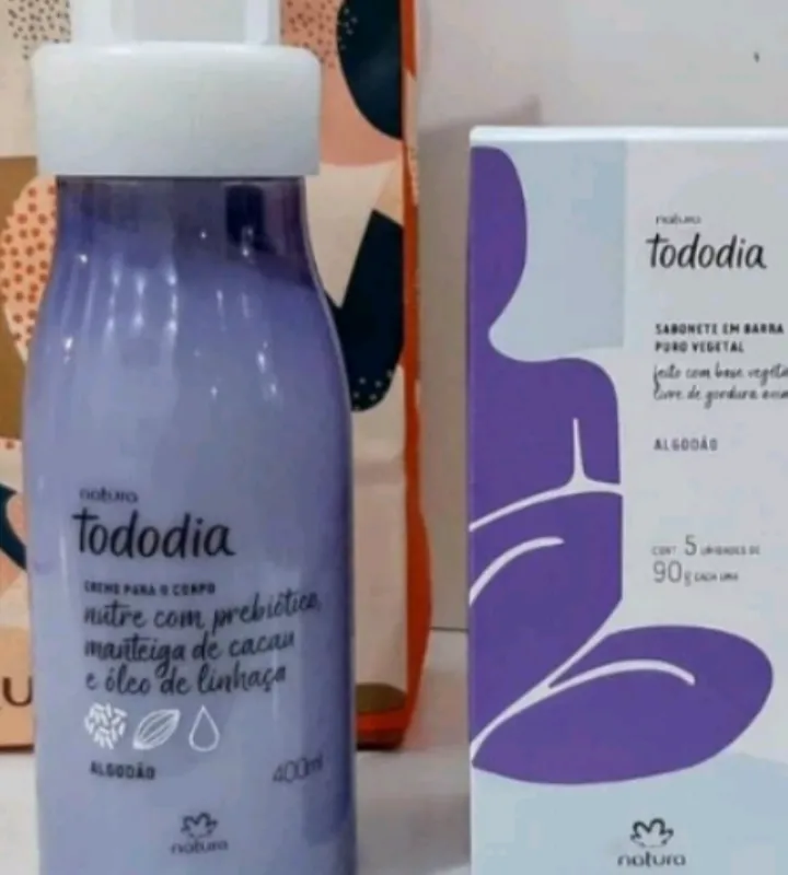 Imagem da campanha Creme hidratante e sabonete
