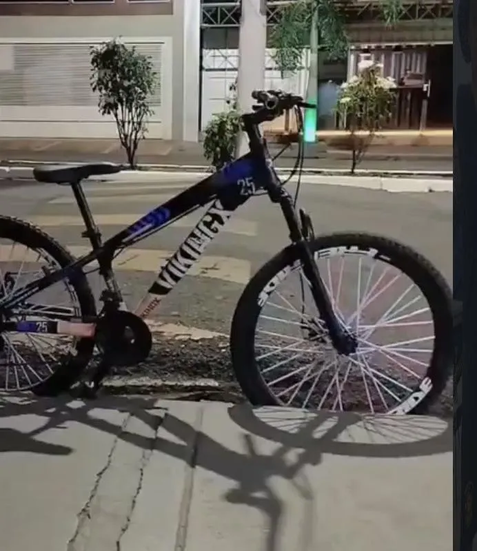Imagem da campanha Rifá da bike vinkiKingx