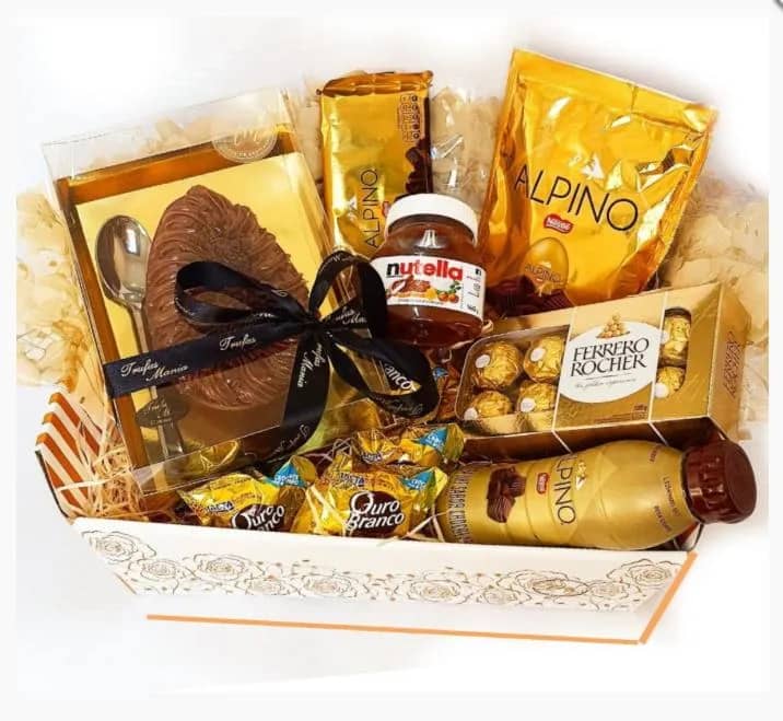 Imagem da campanha Cesta de Páscoa ou R$200,00 no pix