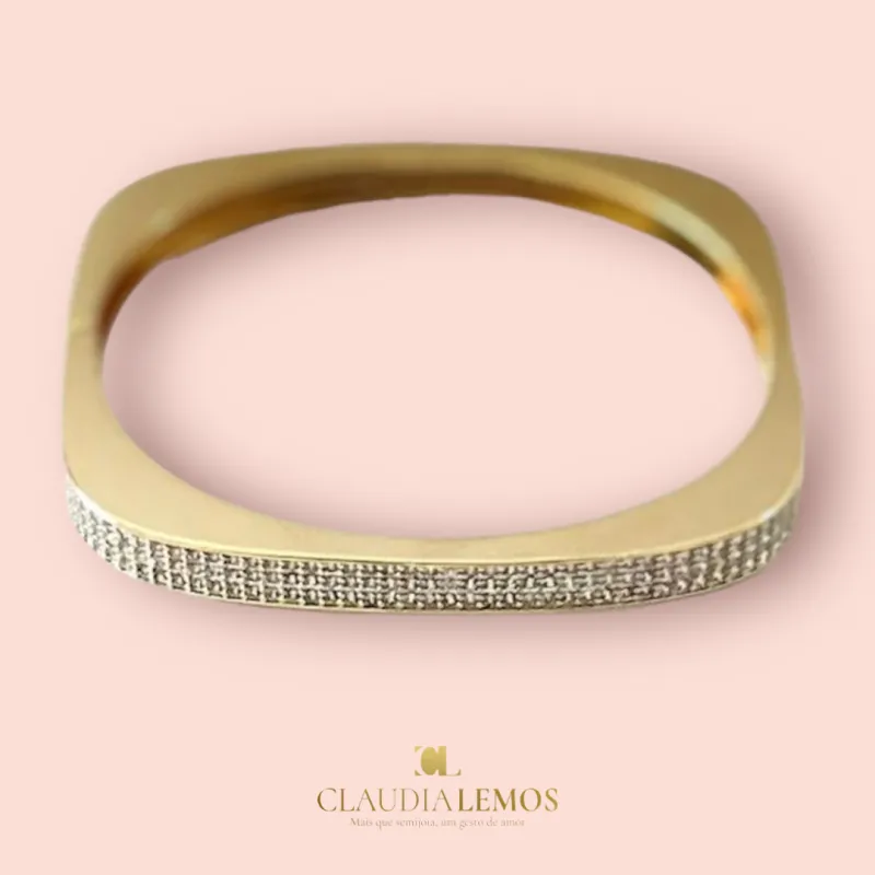 Imagem da campanha Um bracelete Exclusivo cravejado em zircônia ou R$100,00 no pix