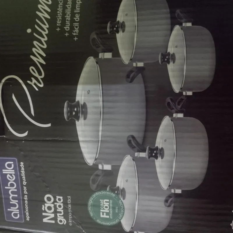 Imagem da campanha Jogo de panela antiaderente novo ou 300,00