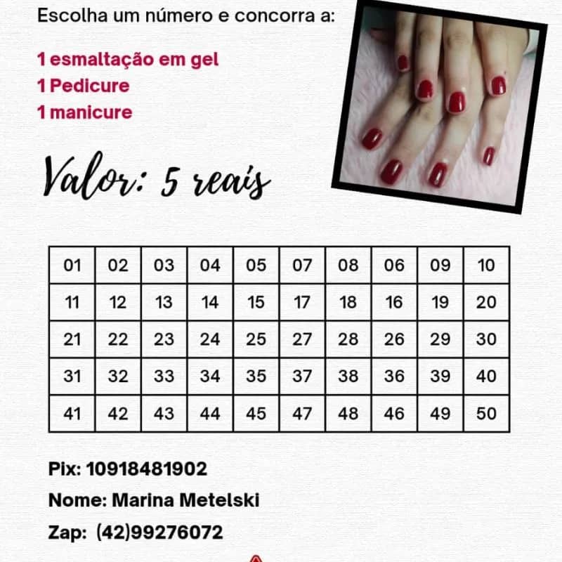 Imagem da campanha Rifa da beleza