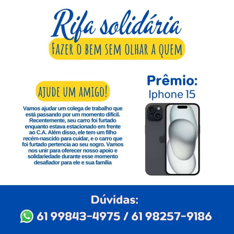 Imagem da campanha Ajude um amigo