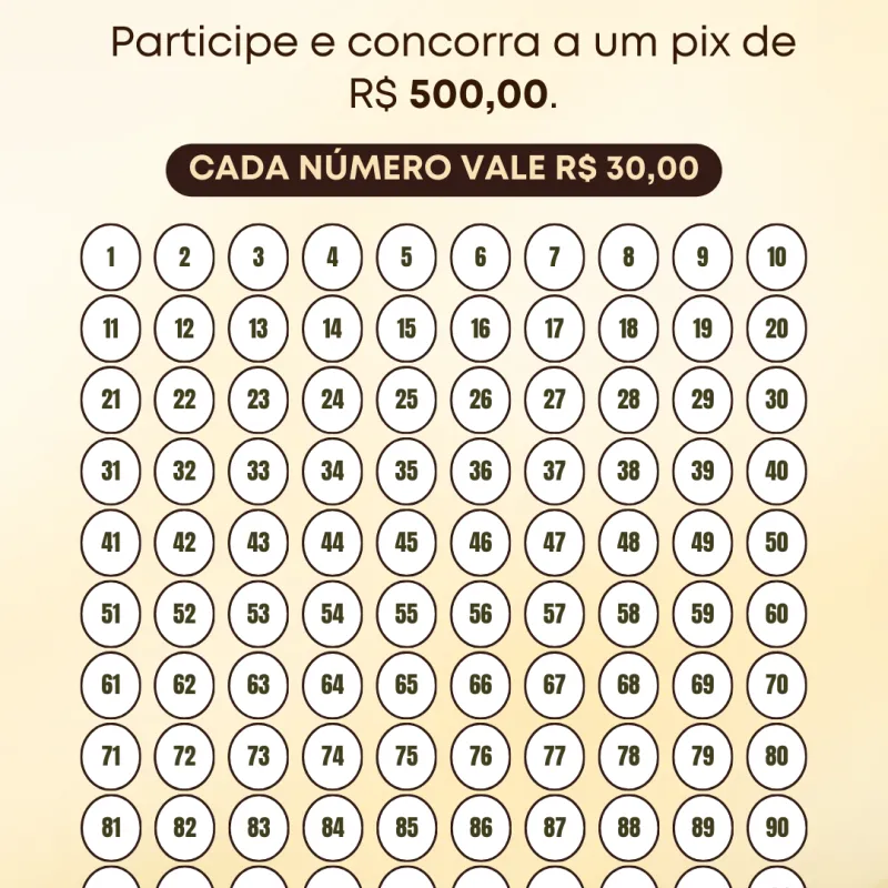 Imagem da campanha Rifa PIX Solidária