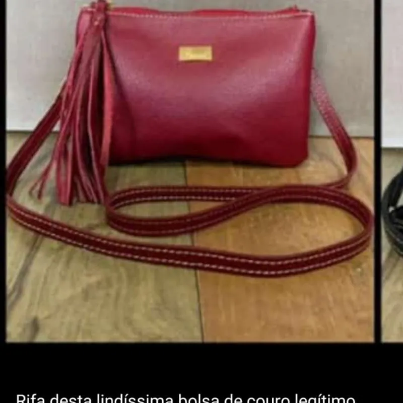 Imagem da campanha Bolsa de couro legítimo