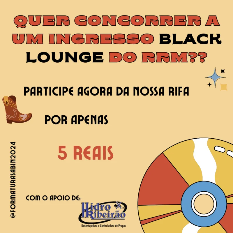 Imagem da campanha Rifa de formatura