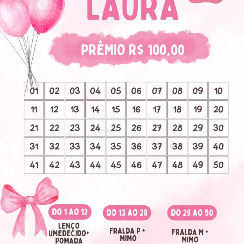 Imagem da campanha Chá rifa