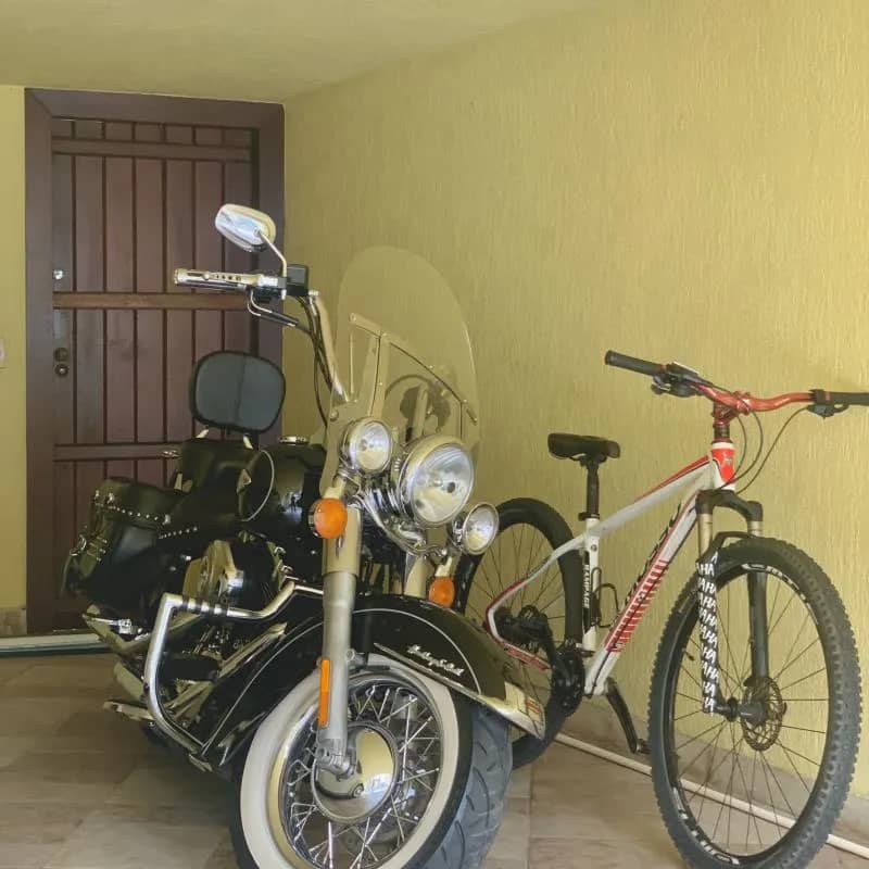 Imagem da campanha Ganhe uma Harley Davidson e uma Bicicleta aro 29’’