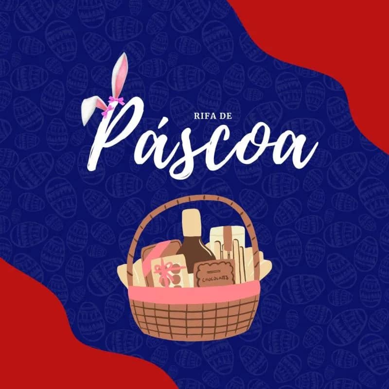 Imagem da campanha Rifa de Páscoa